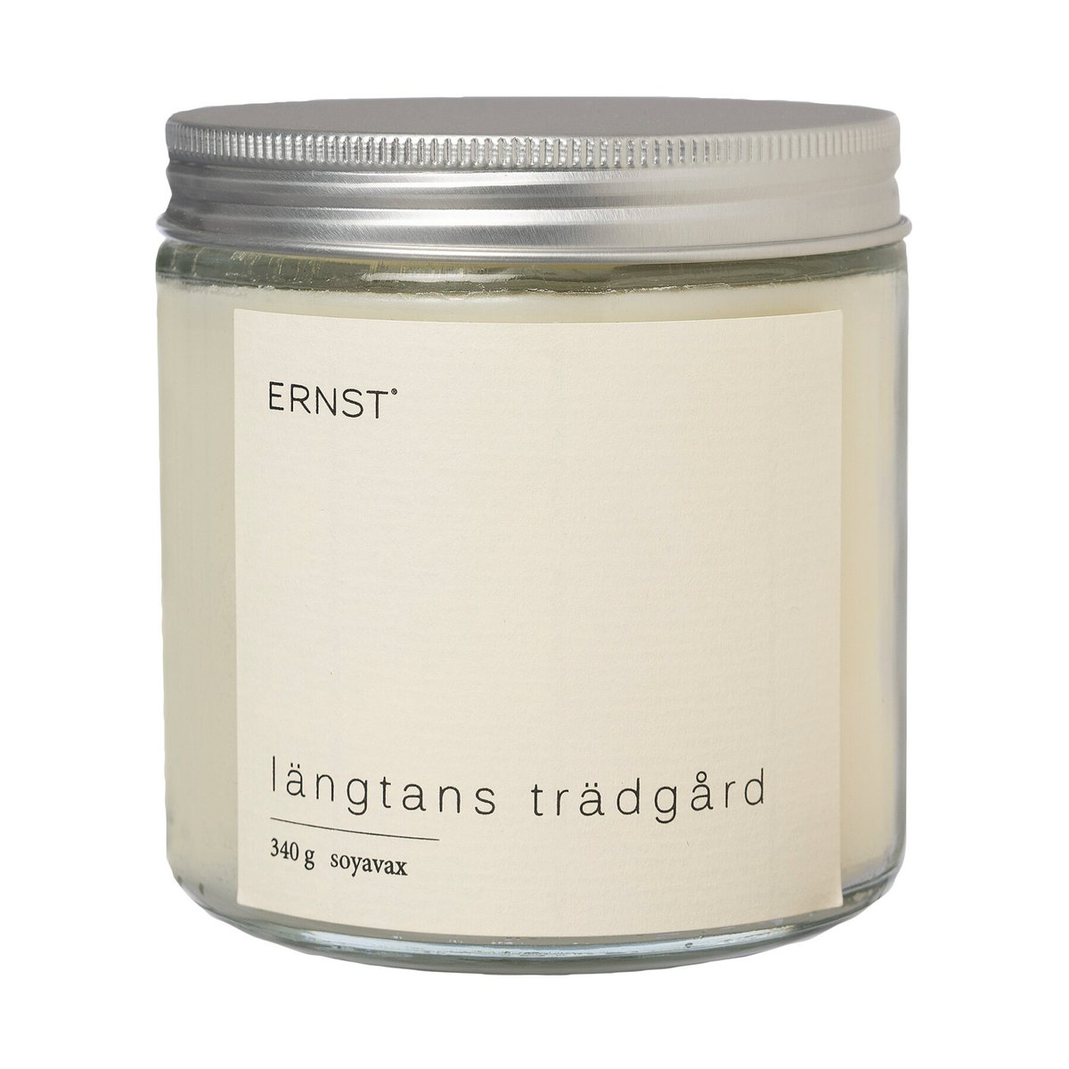 ERNST Ernst duftlys i glass med lokk Ø9 cm Lengselens hage