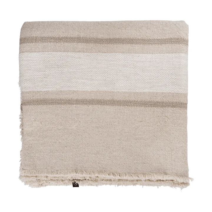 Ernst duk - Natur-hvit-beige, 145x300 cm - ERNST