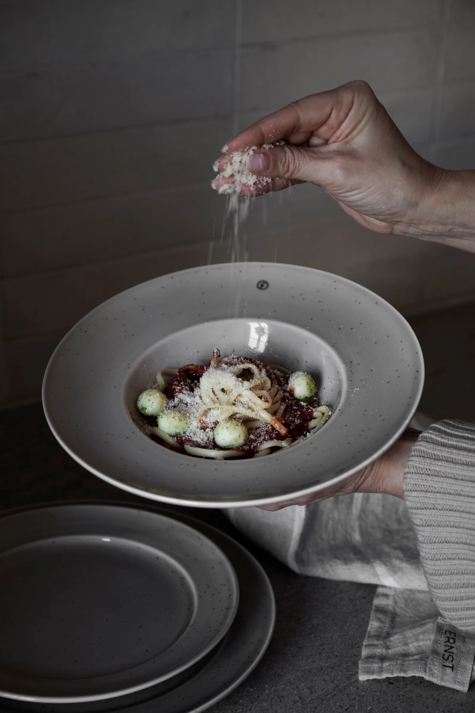 Ernst dyp tallerken Ø 25 cm, Sand ERNST