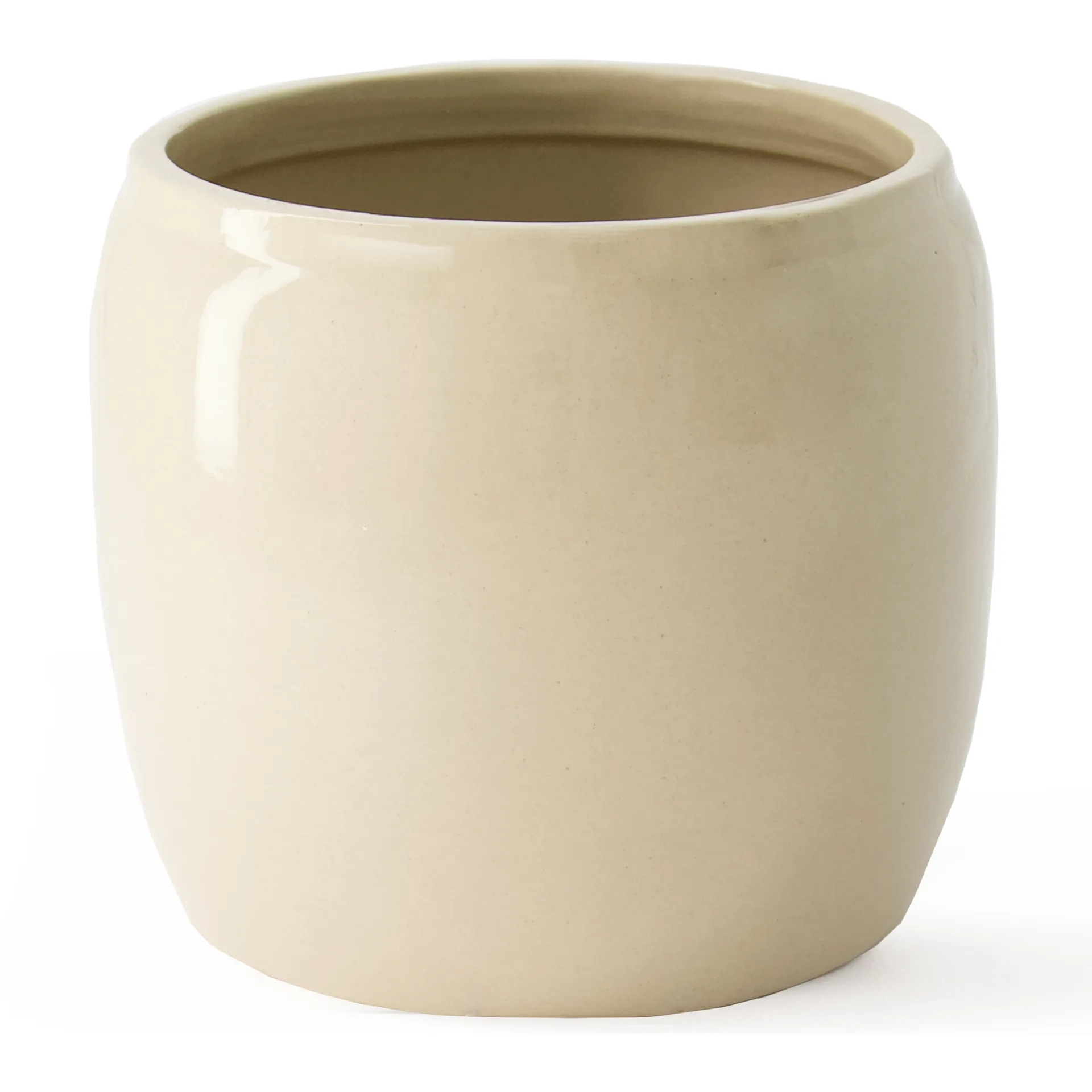 Ernst glassert krukke Ø22,5 cm, Beige ERNST
