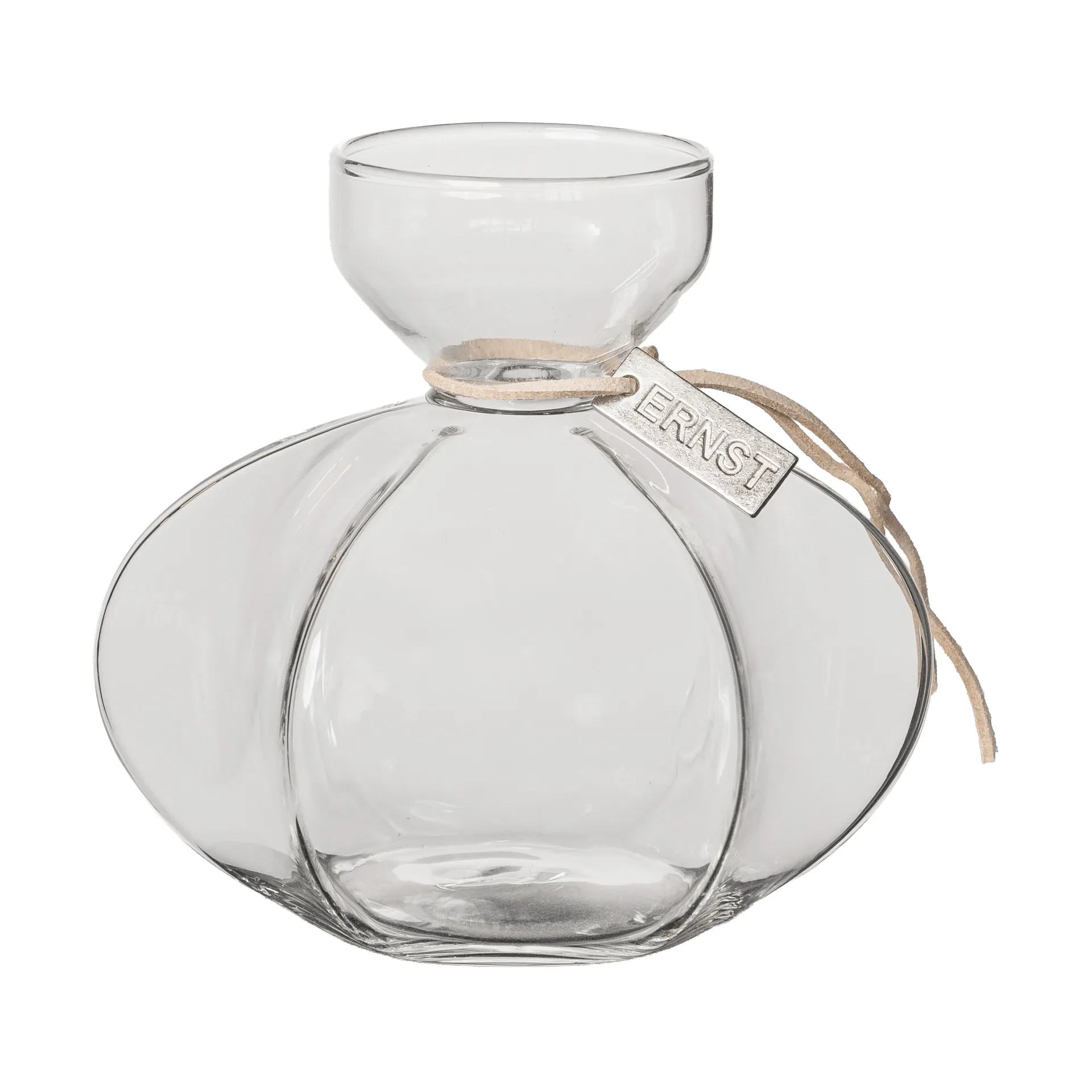 Ernst glassvase for kvist eller kjerne, Ø10x10 cm ERNST