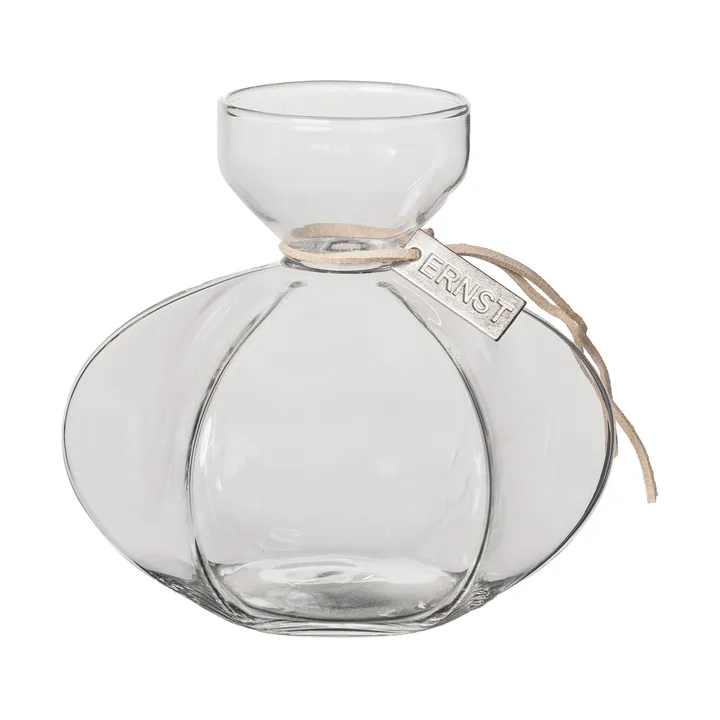Ernst glassvase for kvist eller kjerne - Ø10x10 cm - ERNST
