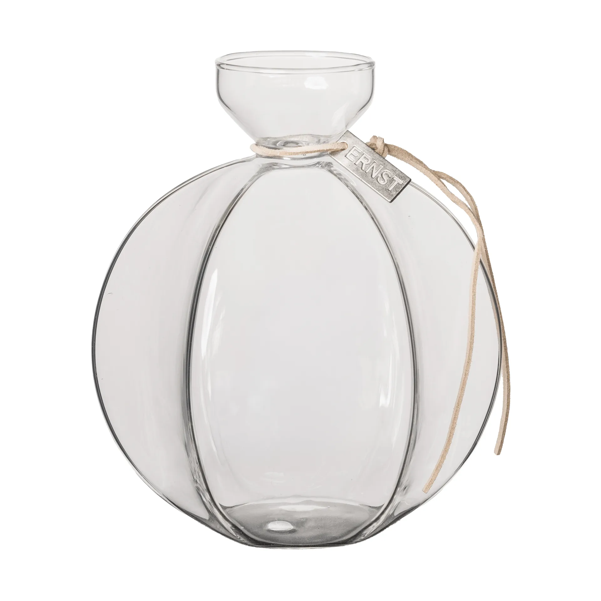 Ernst glassvase for kvist eller kjerne, Ø13x15 cm ERNST