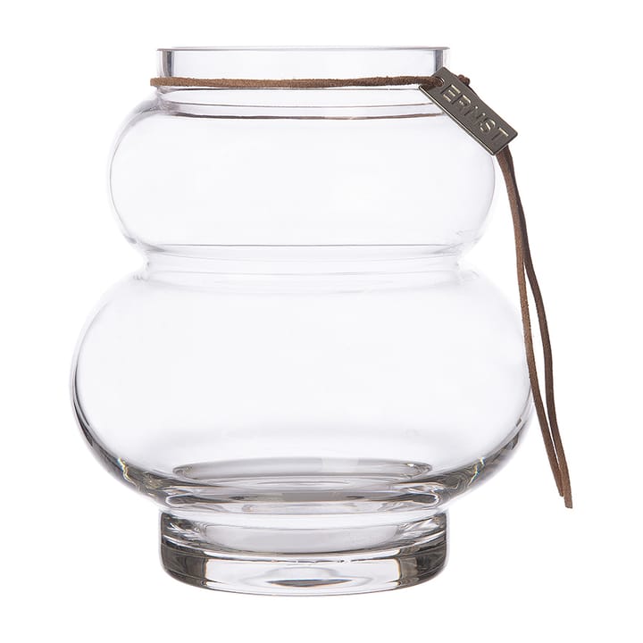 Ernst glassvase kurvet 14 cm, Klar ERNST