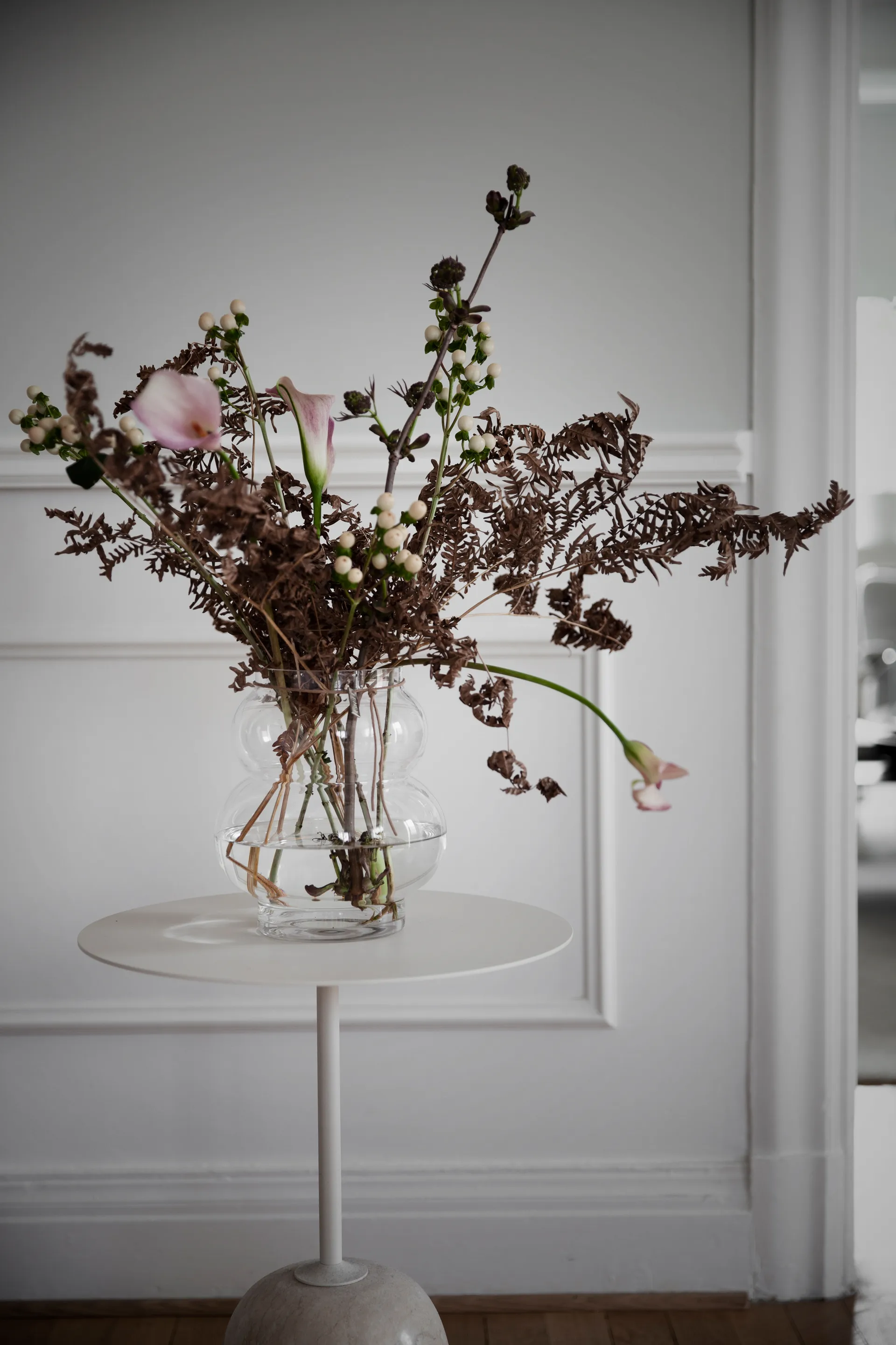 Ernst glassvase kurvet 21,5 cm, Klar ERNST