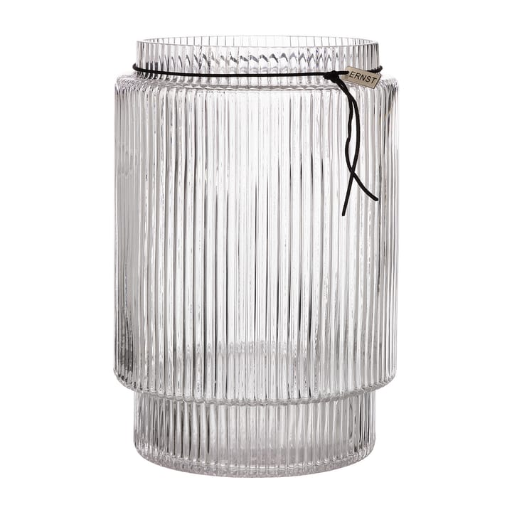 Ernst glassvase riflet klar - Ø 19,5 cm x h 28 cm - ERNST