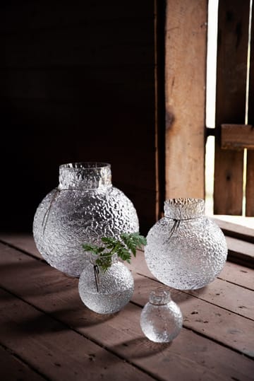 Ernst glassvase struktur klar - Ø 21 cm - ERNST