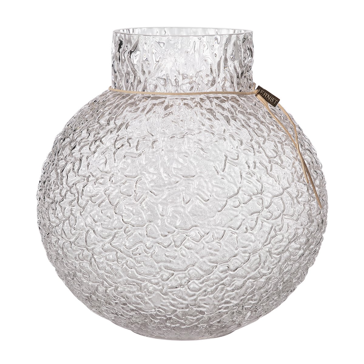 Bilde av ERNST Ernst glassvase struktur klar Ø 29 cm