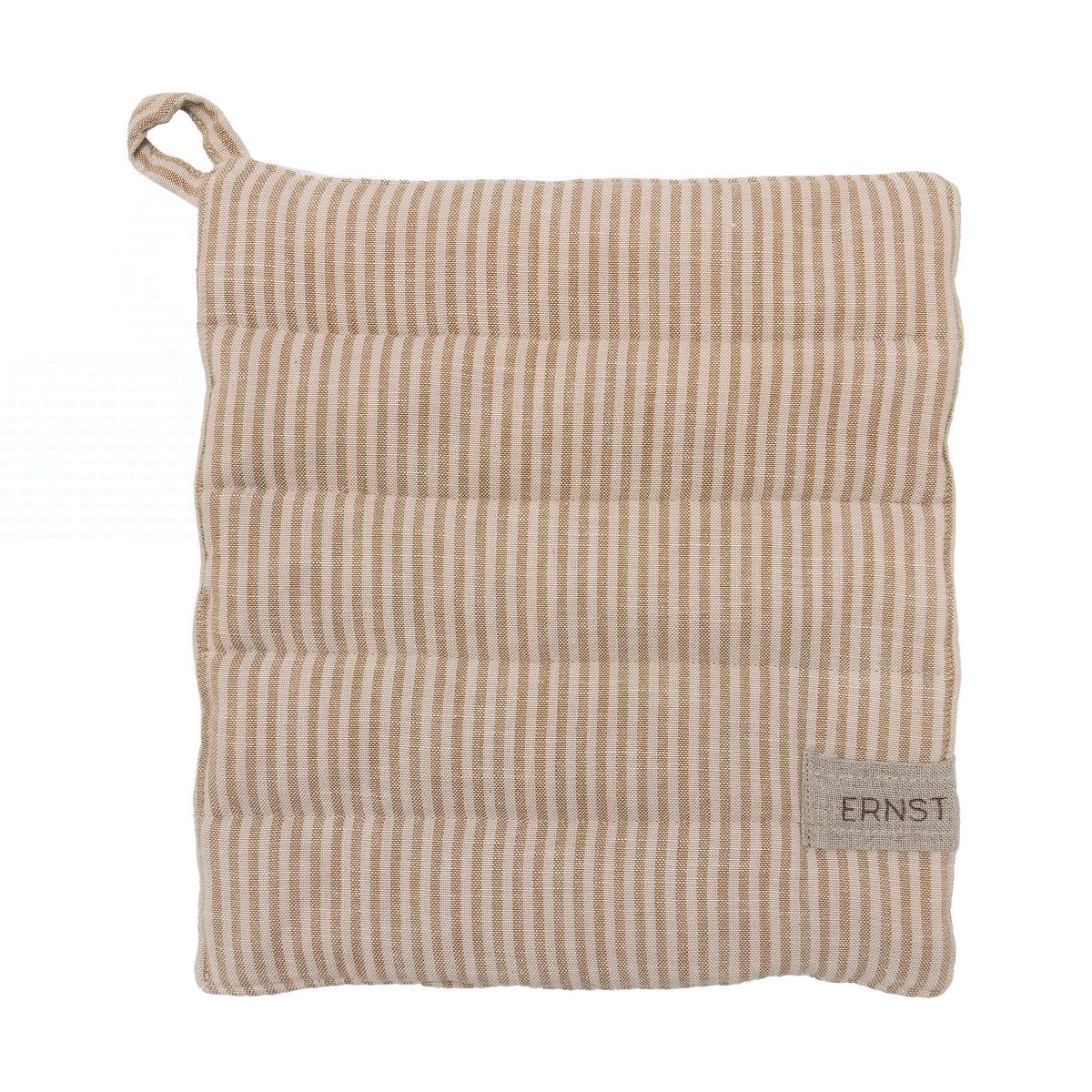 Gryteklut stripete, karamell/beige