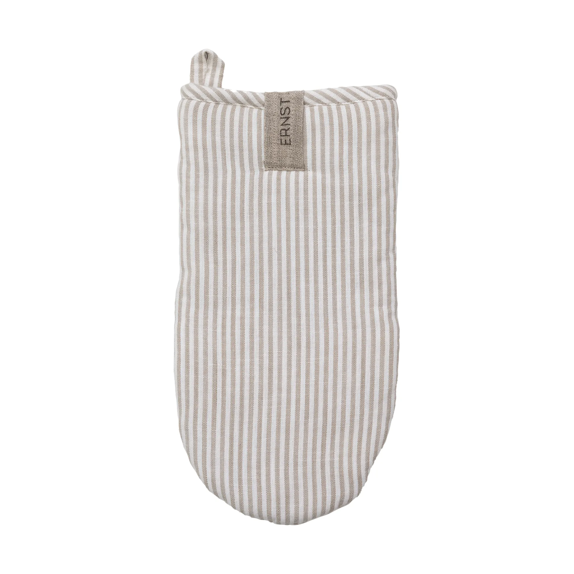 Ernst grytevott stripete, Beige-hvit stripe ERNST
