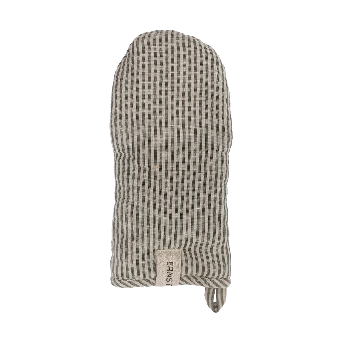 Ernst grytevott stripete Grønn-beige | Skandinavisk Design | Grytekluter & Grytevotter | Grønn