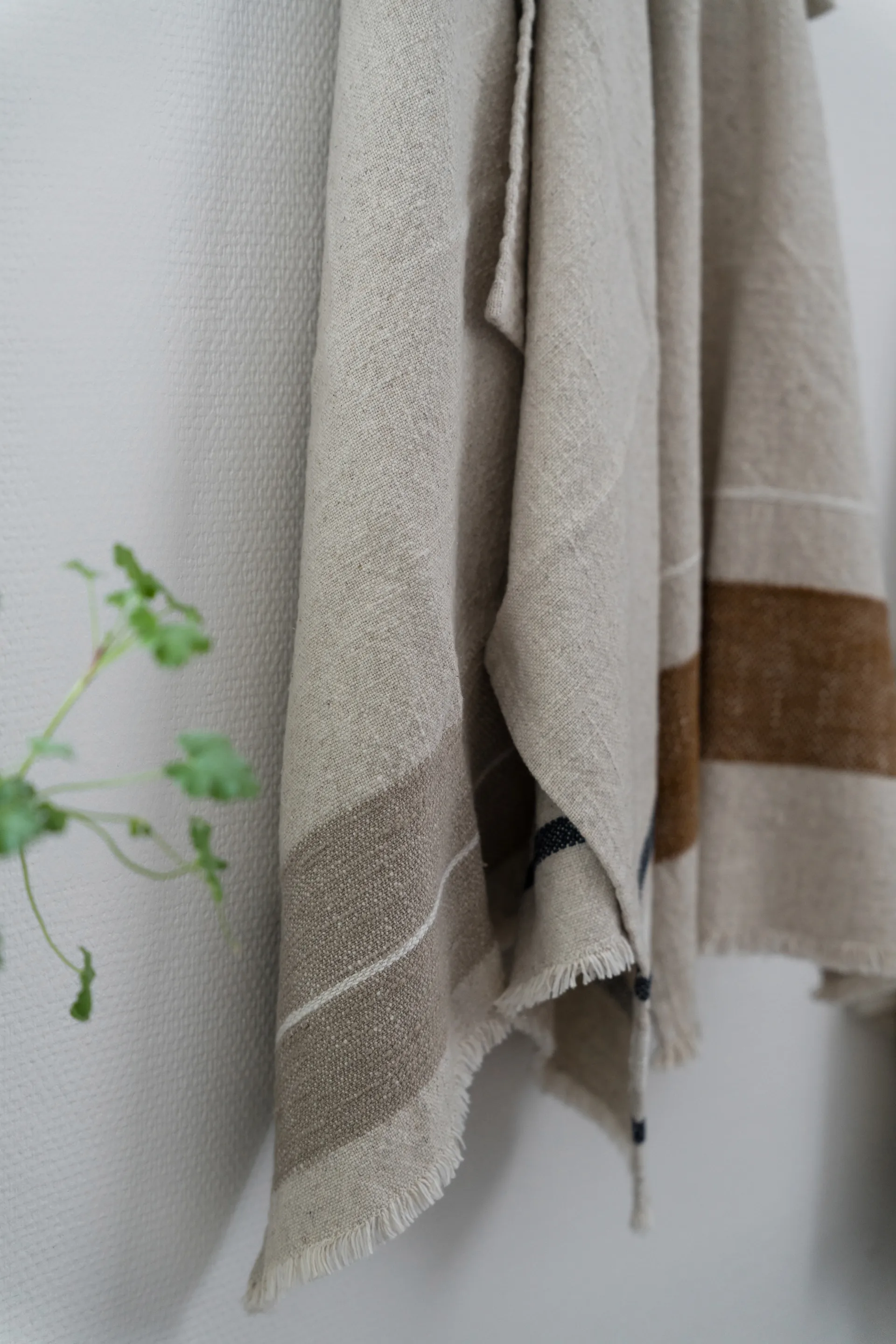 Ernst kjøkkenhåndkle, Natur-karamell-hvit, 47x70 cm ERNST