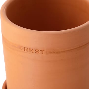 Ernst krukke med fat terrakotta - Ø11 cm - ERNST