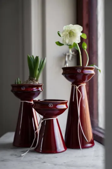Ernst løkvase 16 cm - Rød - ERNST