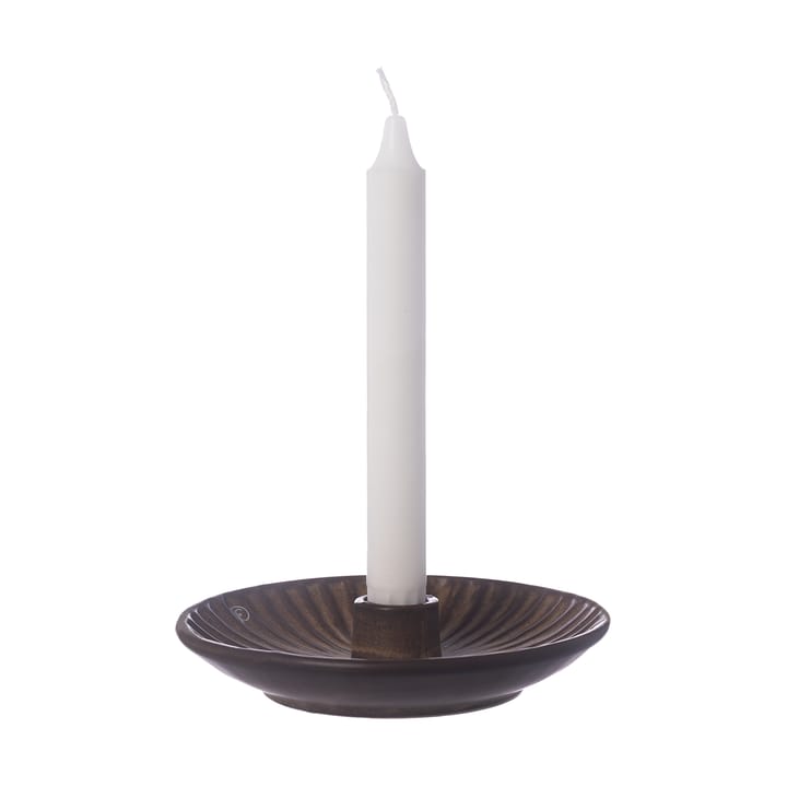 Ernst lysestake Ø16x3,5 cm - Brun-beige - ERNST