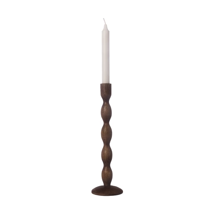 Ernst lysestake Ø9x31 cm - Mørkebrun - ERNST