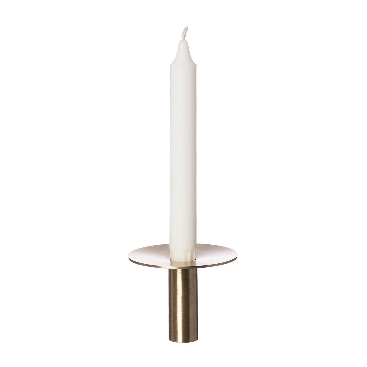 ERNST Ernst lysestake børstet messing Ø 9,2 cm 7 cm