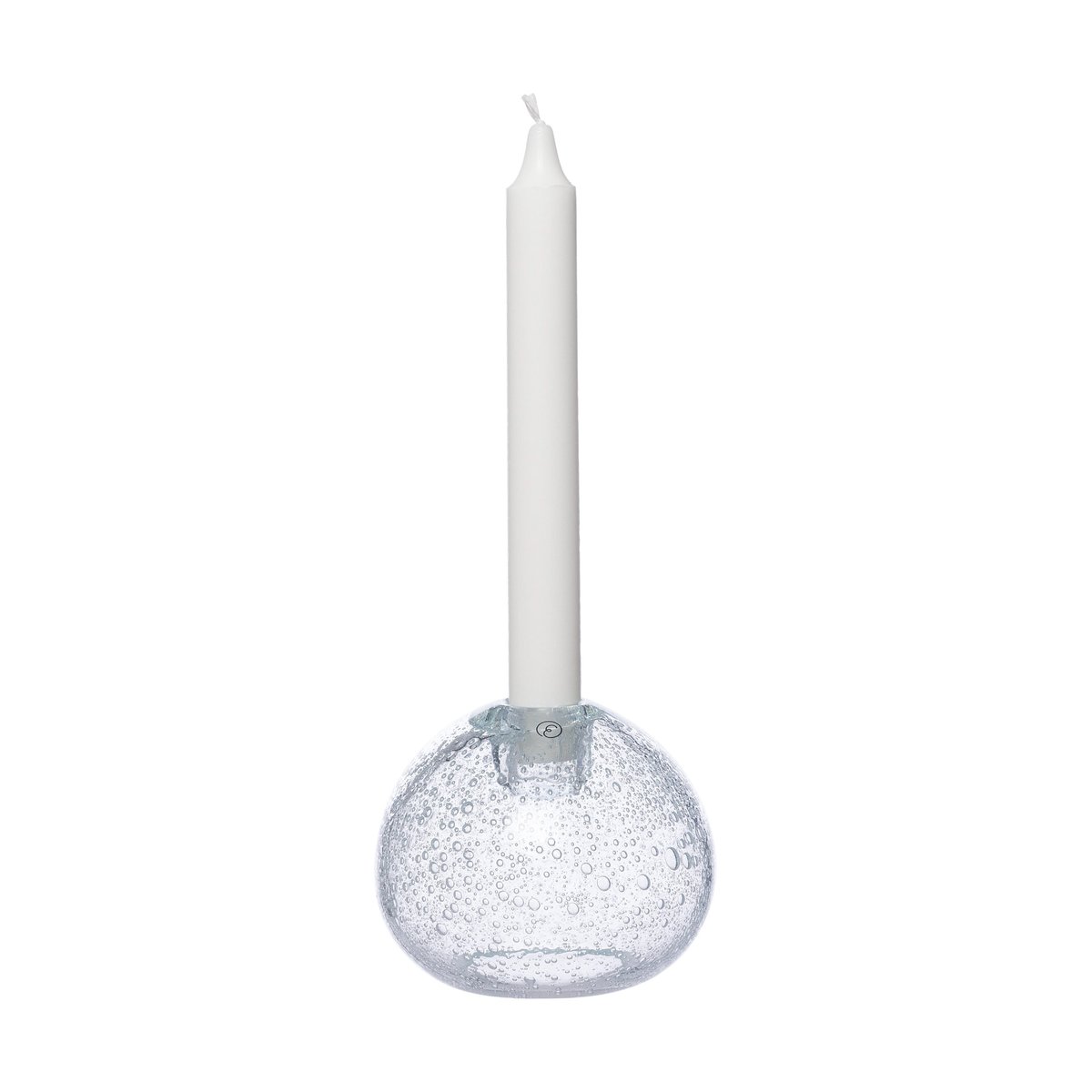 ERNST Ernst lysestake, glass Ø11 cm Bobler