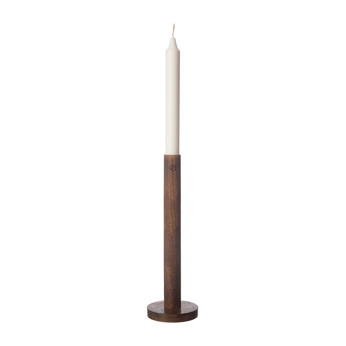 ERNST Ernst lysestake i tre 25 cm Mørkebrun