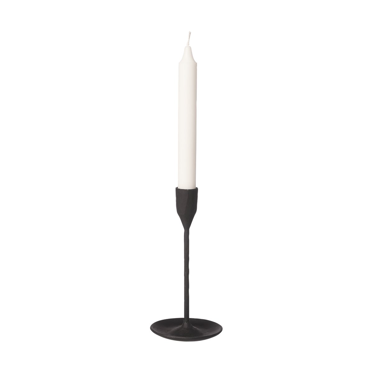 ERNST Ernst lysestake svart metall 18 cm