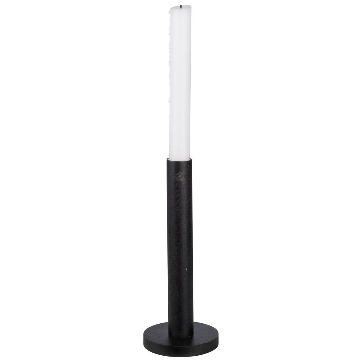 ERNST Ernst lysestake tre svart 20 cm