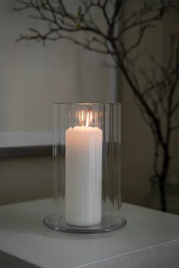 Ernst lyslykt for blokklys - Glass, Ø15x21 cm - ERNST