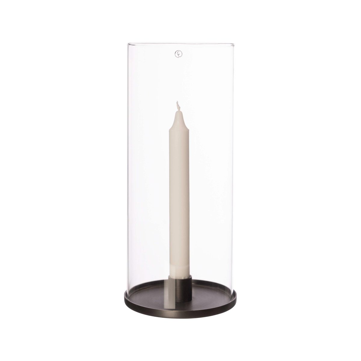 ERNST Ernst lyslykt for kronelys 28 cm Svart aluminium