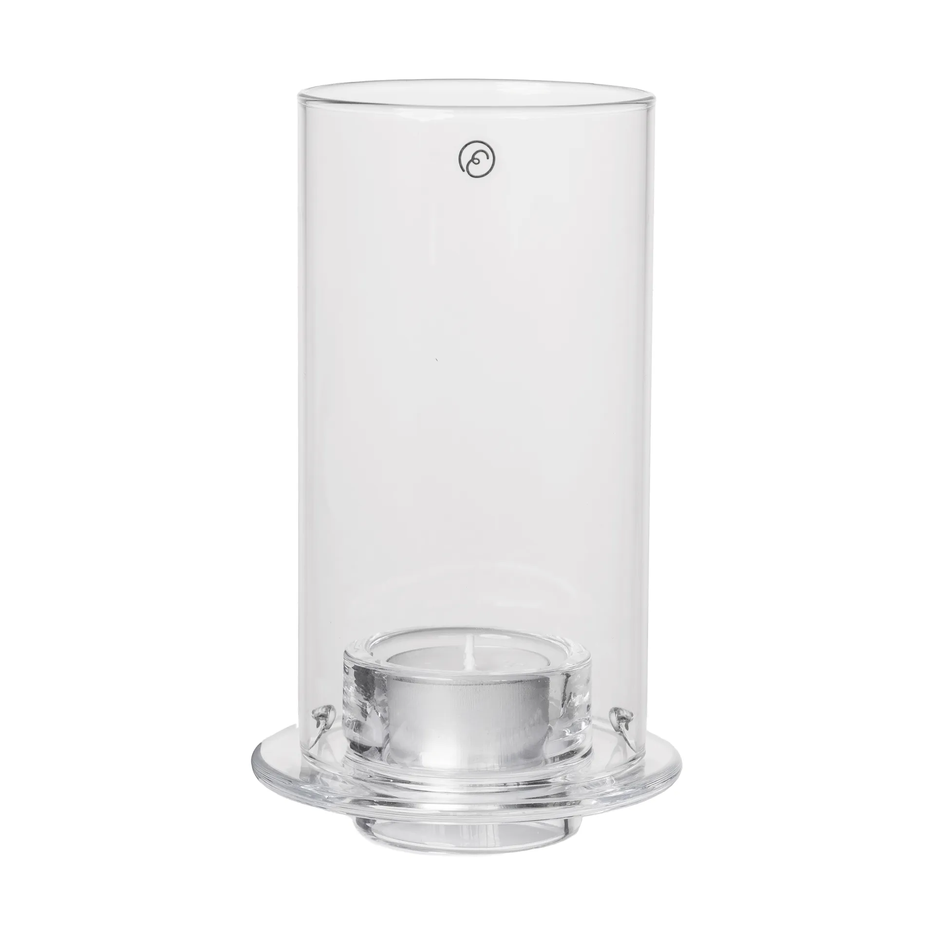 Ernst lyslykt for telys, Glass, Ø9x15 cm ERNST