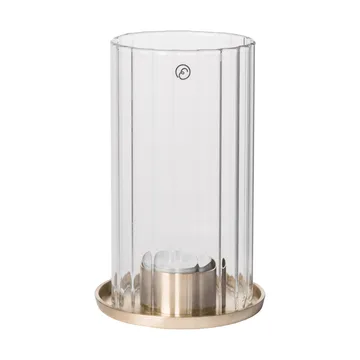 Ernst lyslykt for telys - Messing-glass, Ø9x15 cm - ERNST