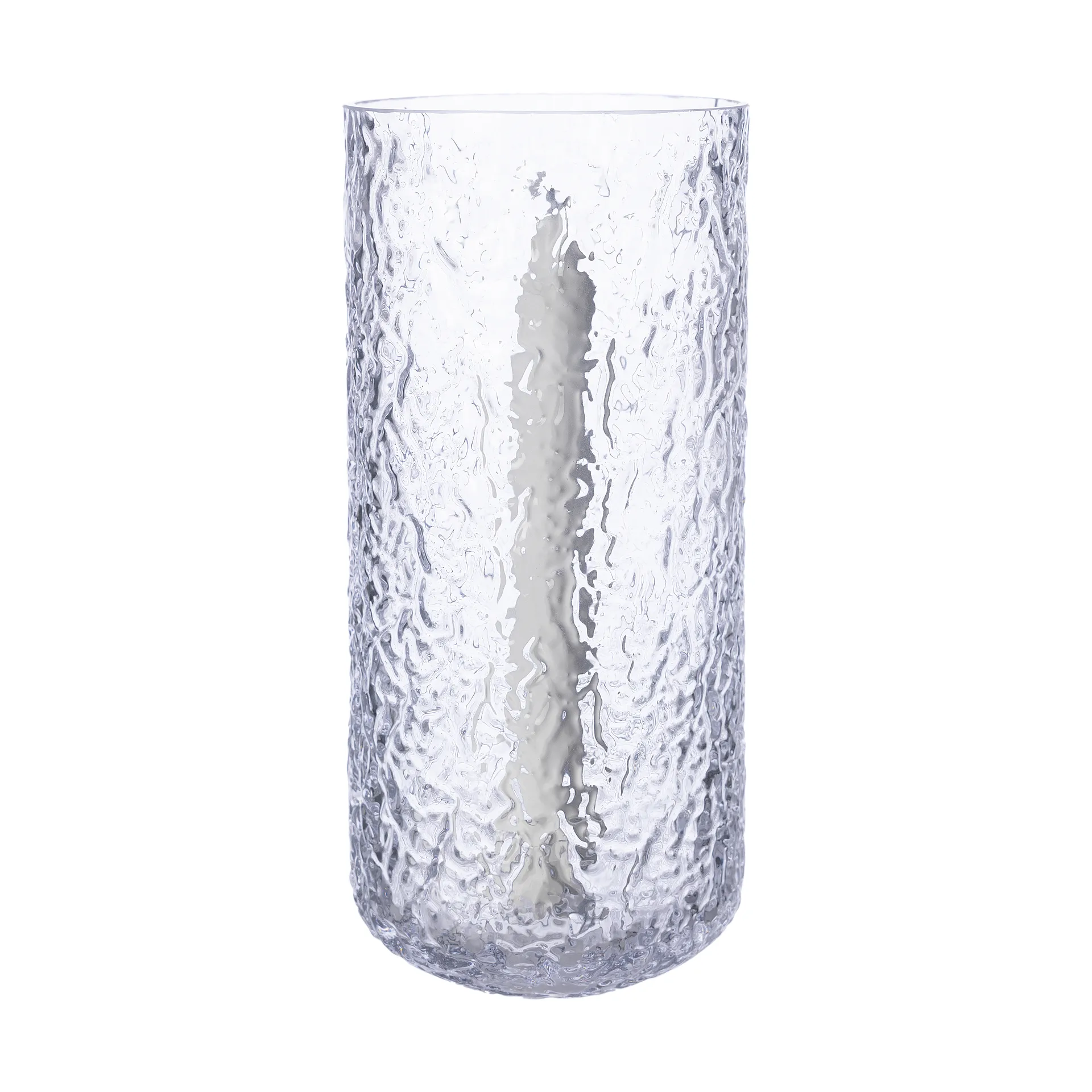 Ernst mønstret lyslykt for kronelys, Ø11x25 cm ERNST