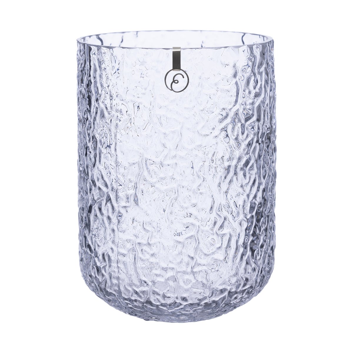 ERNST Ernst mønstret vase 18 cm Klar