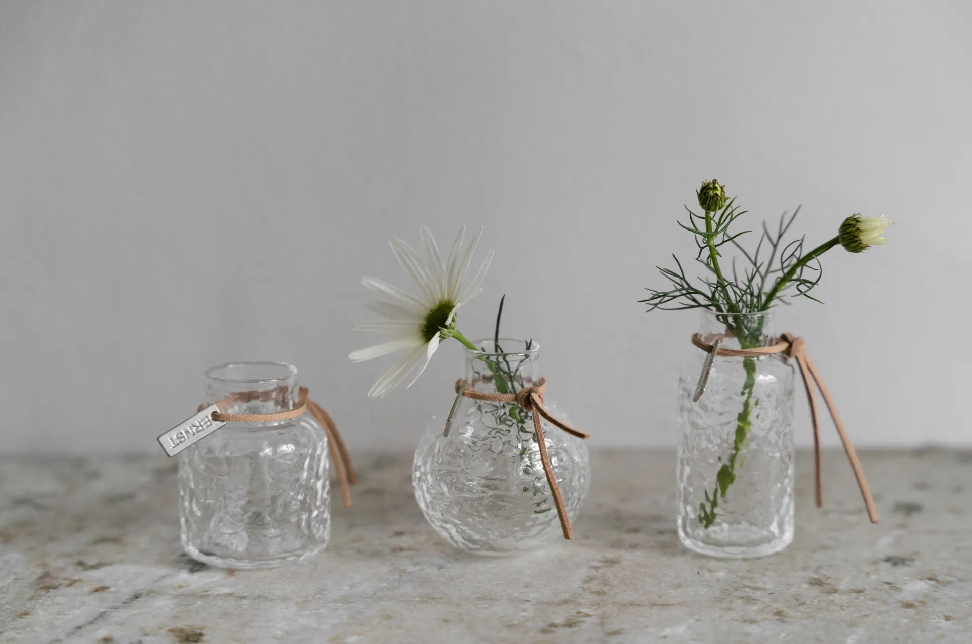 Ernst mønstret vase i gaveeske – 3 deler, Klar ERNST