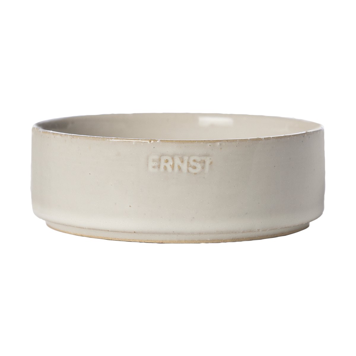 Ildfast form 12 cm, naturhvit