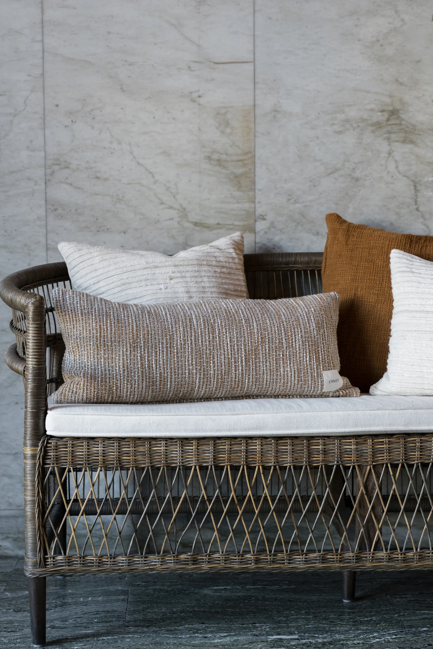 Ernst putetrekk, Beige-karamell, 30x70 cm ERNST