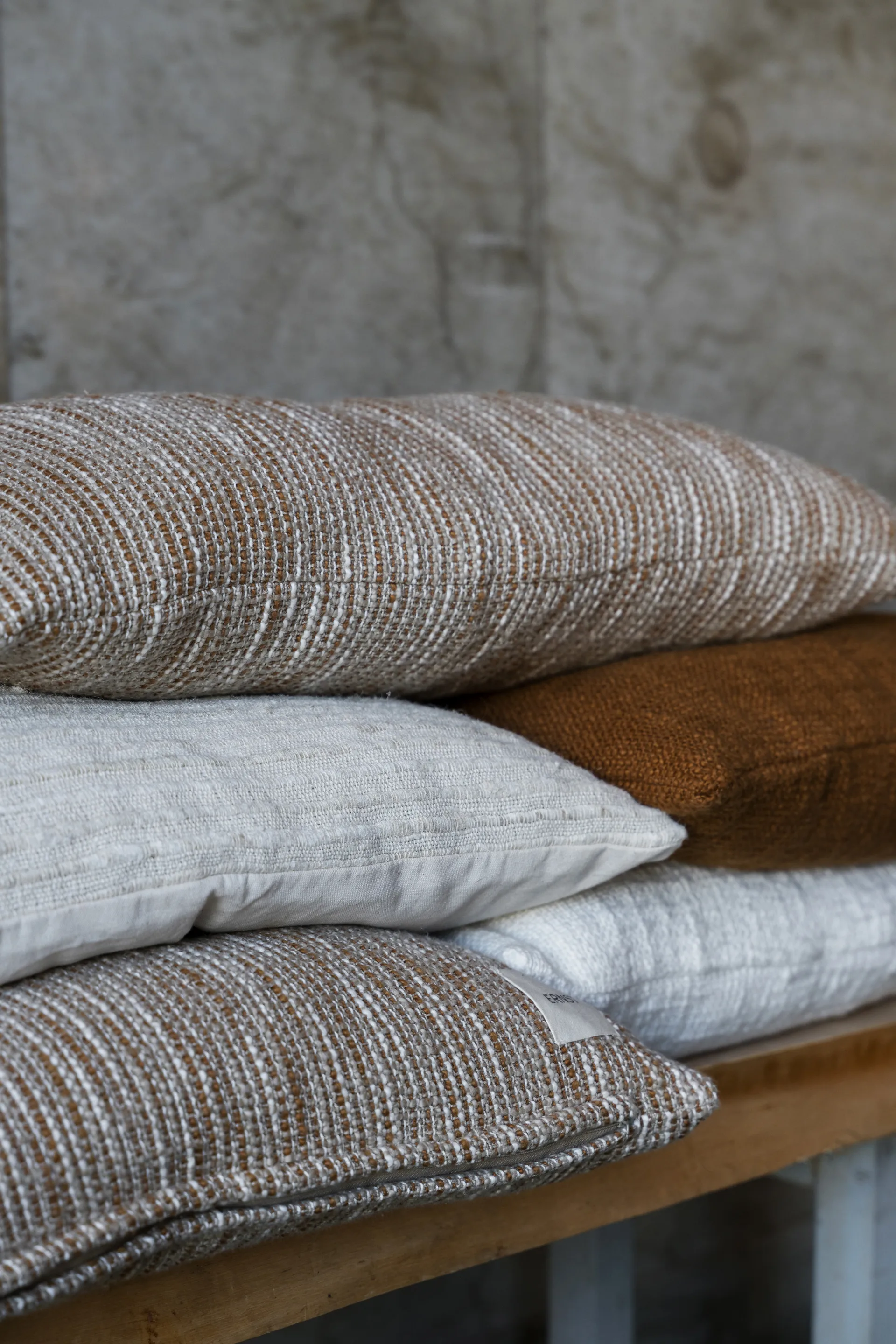 Ernst putetrekk, Beige-karamell, 50x50 cm ERNST