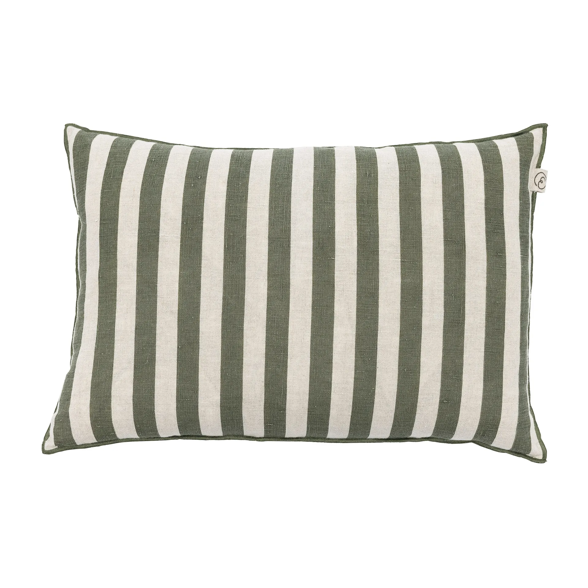 Ernst putevar stripete 40 x 60 cm, Grønn-beige ERNST