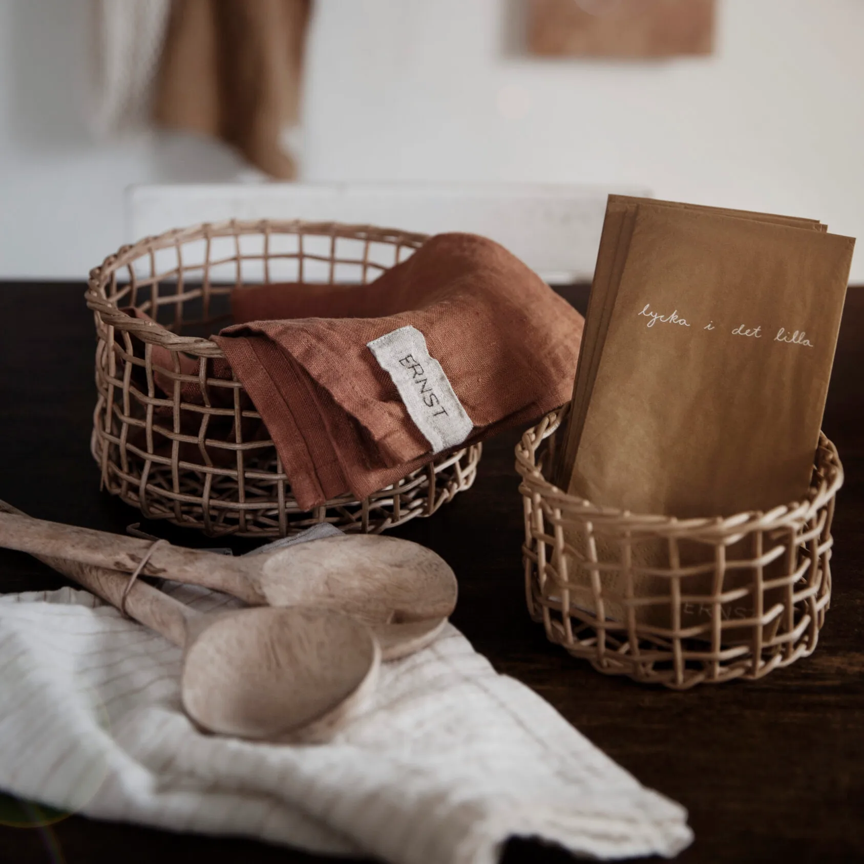 Ernst salatbestikk mangotre, 2 deler ERNST