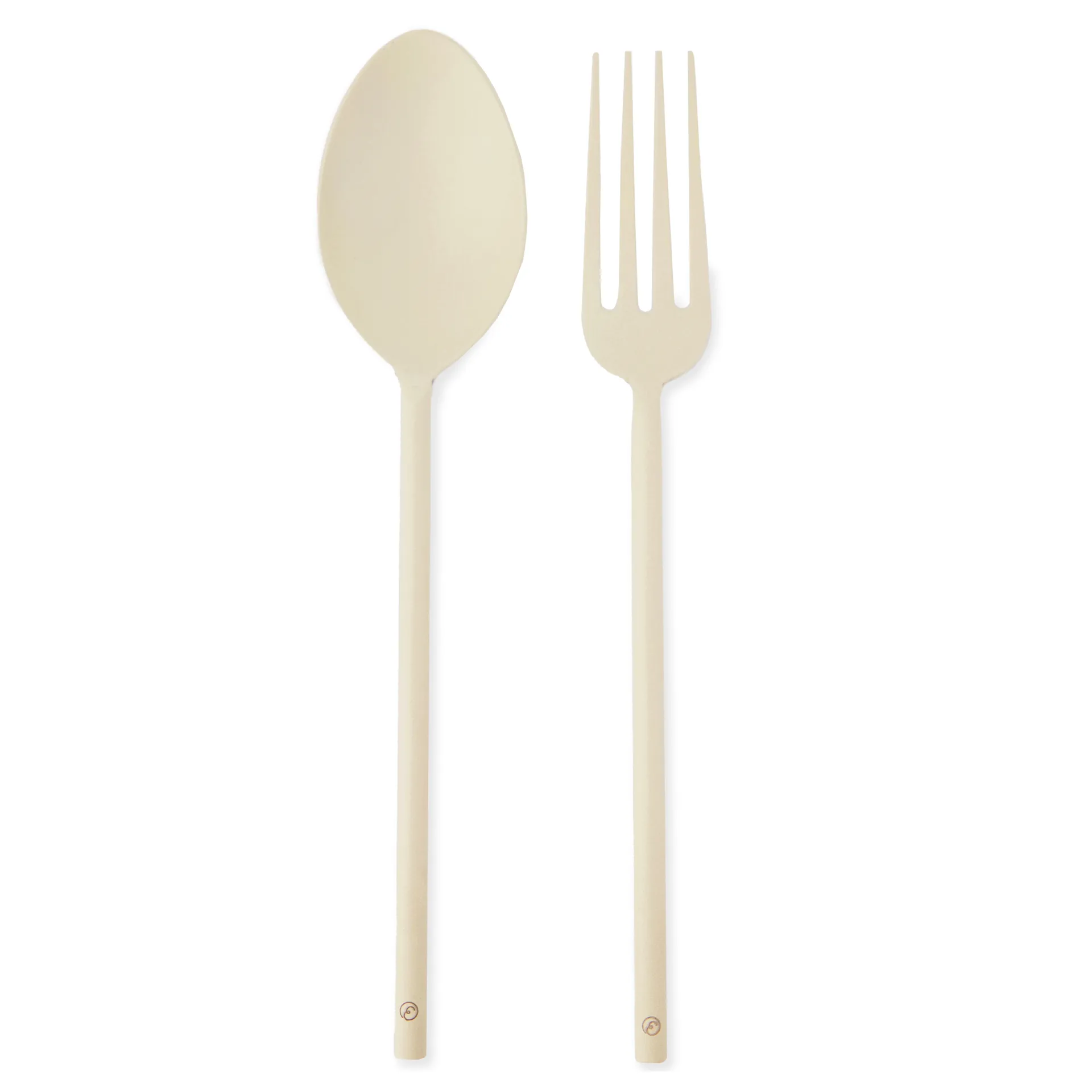 Ernst salatbestikk metall, Beige ERNST