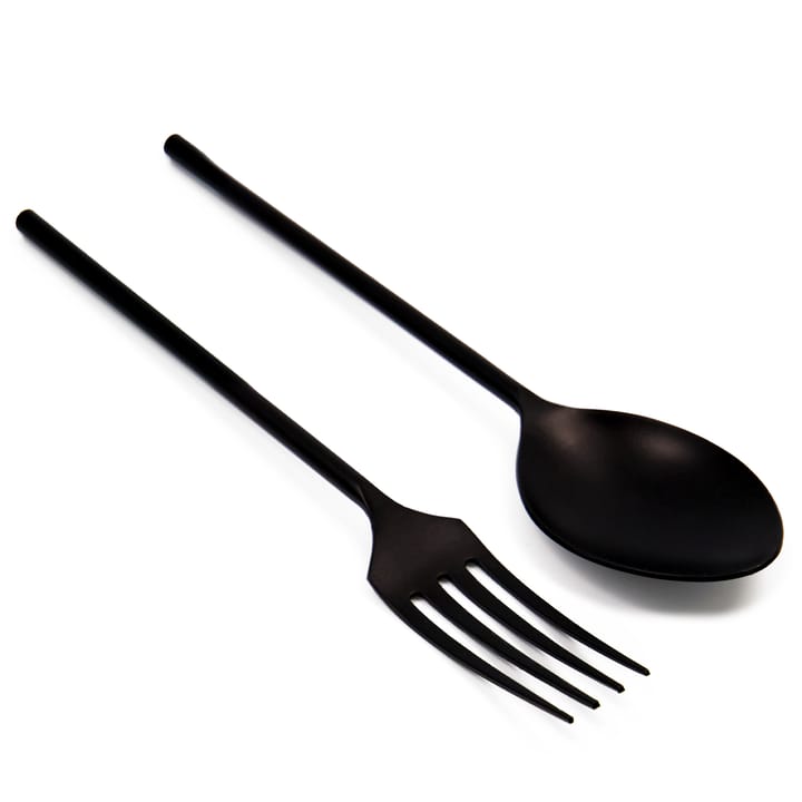 Ernst salatbestikk metall - Svart - ERNST