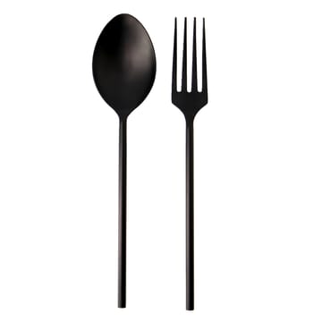 Ernst salatbestikk metall - Svart - ERNST