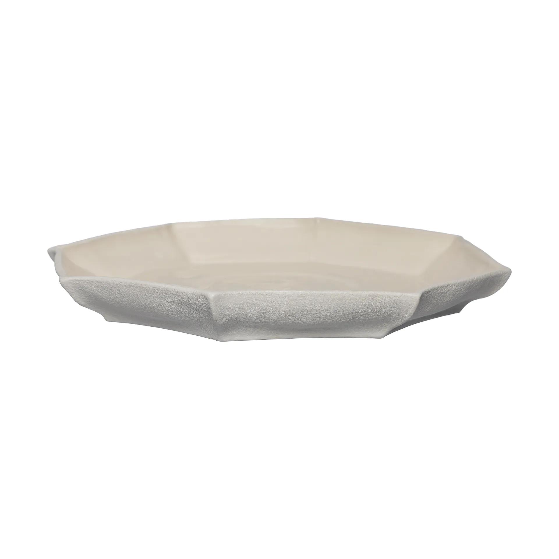 Ernst serveringsfat Ø37 cm, Naturhvit ERNST