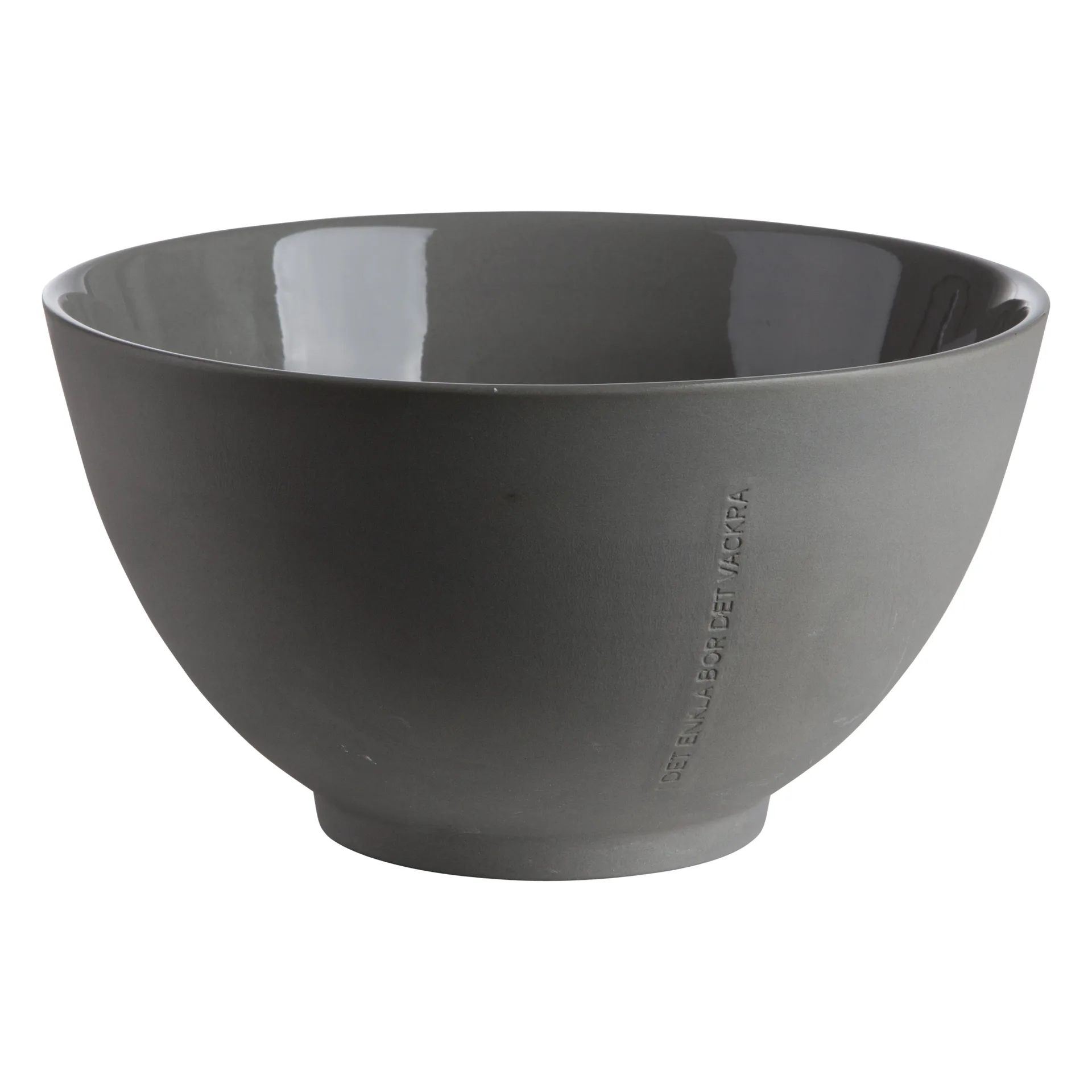 Ernst serveringsskål 22 cm, Grå ERNST