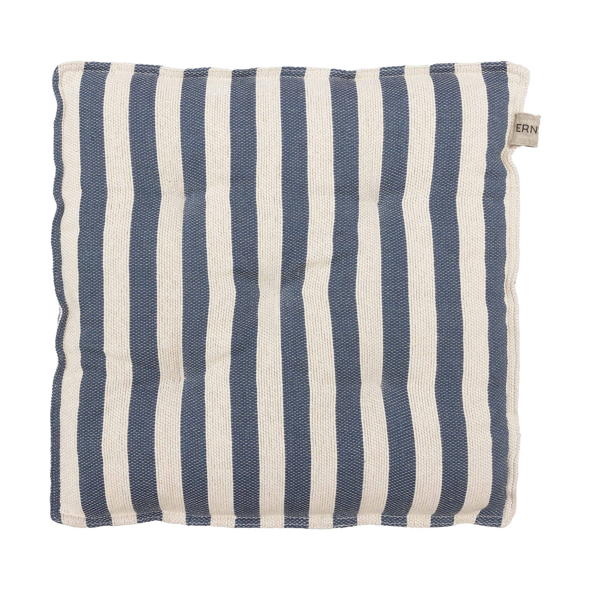 Ernst sittepute 40x40 cm, Hvit-blå ERNST