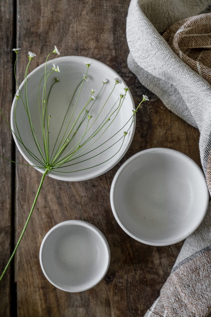 Ernst skål, Hvit-natur bunn, Ø14 cm ERNST