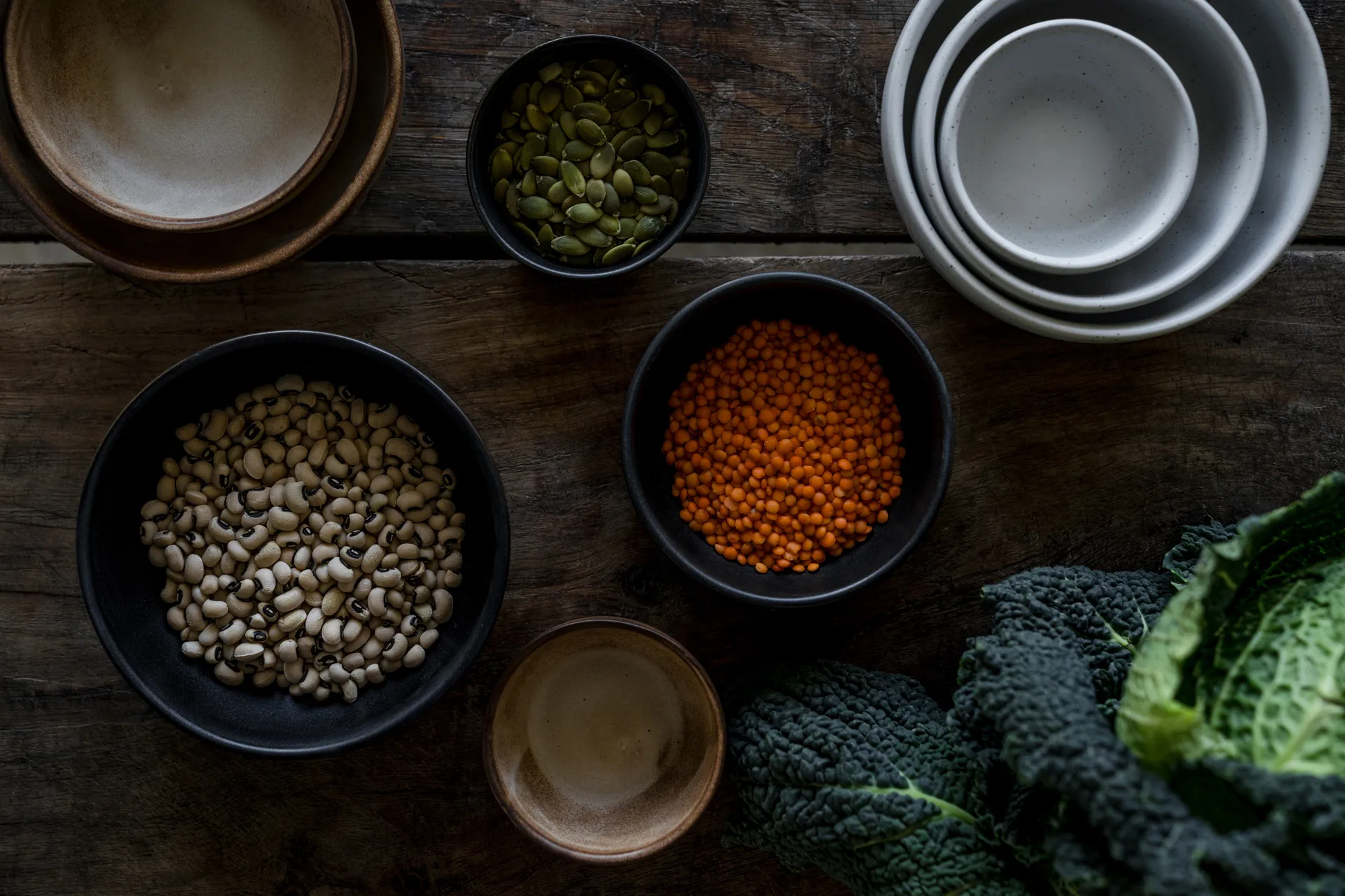 Ernst skål, Mattsvart-natur bunn, Ø11 cm ERNST