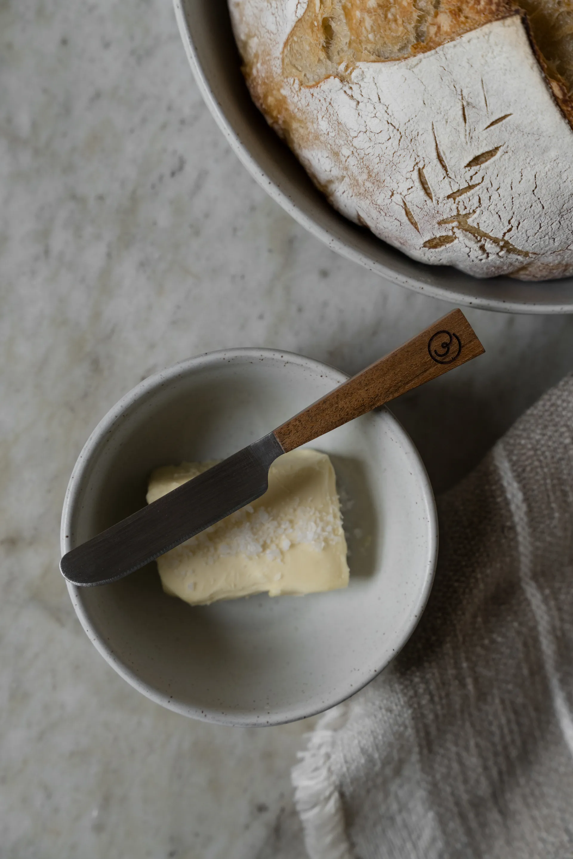 Ernst smørkniv, Akasie, 15 cm ERNST