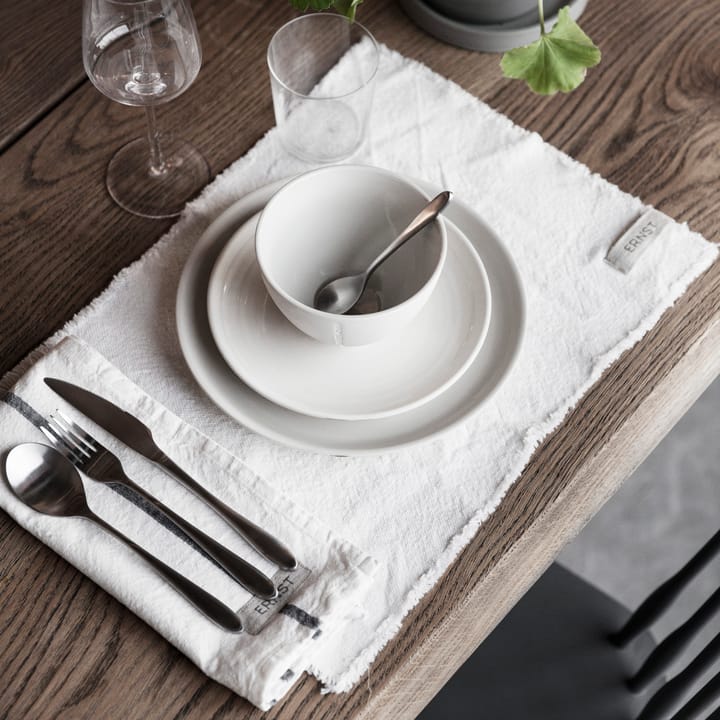Ernst tallerken keramikk 21 cm, hvit ERNST