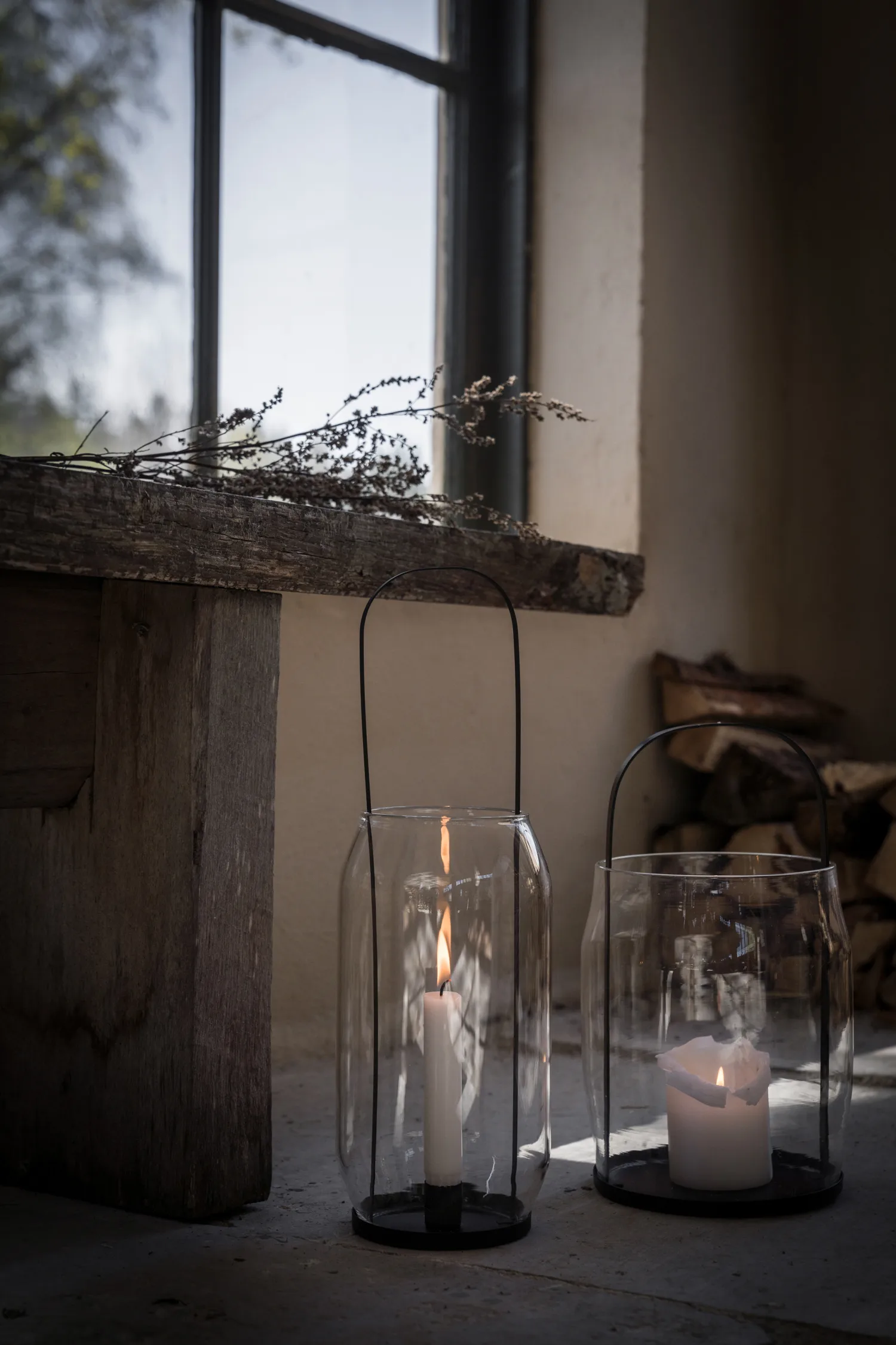 Ernst telysholder 22 cm, Svart ERNST