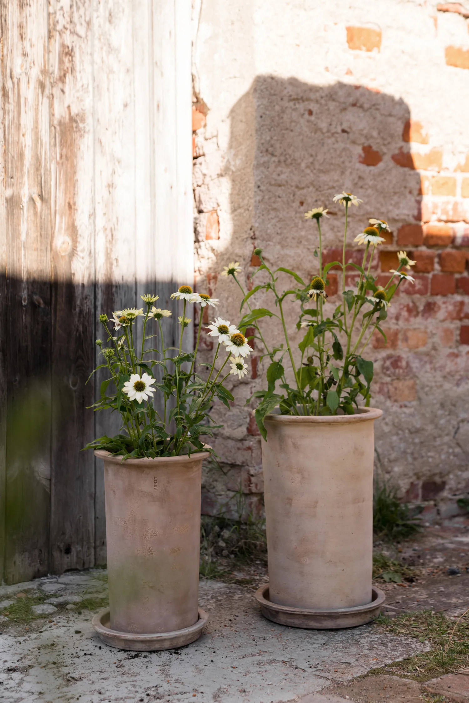 Ernst terrakottapotte med fat, Ø25x35 cm ERNST
