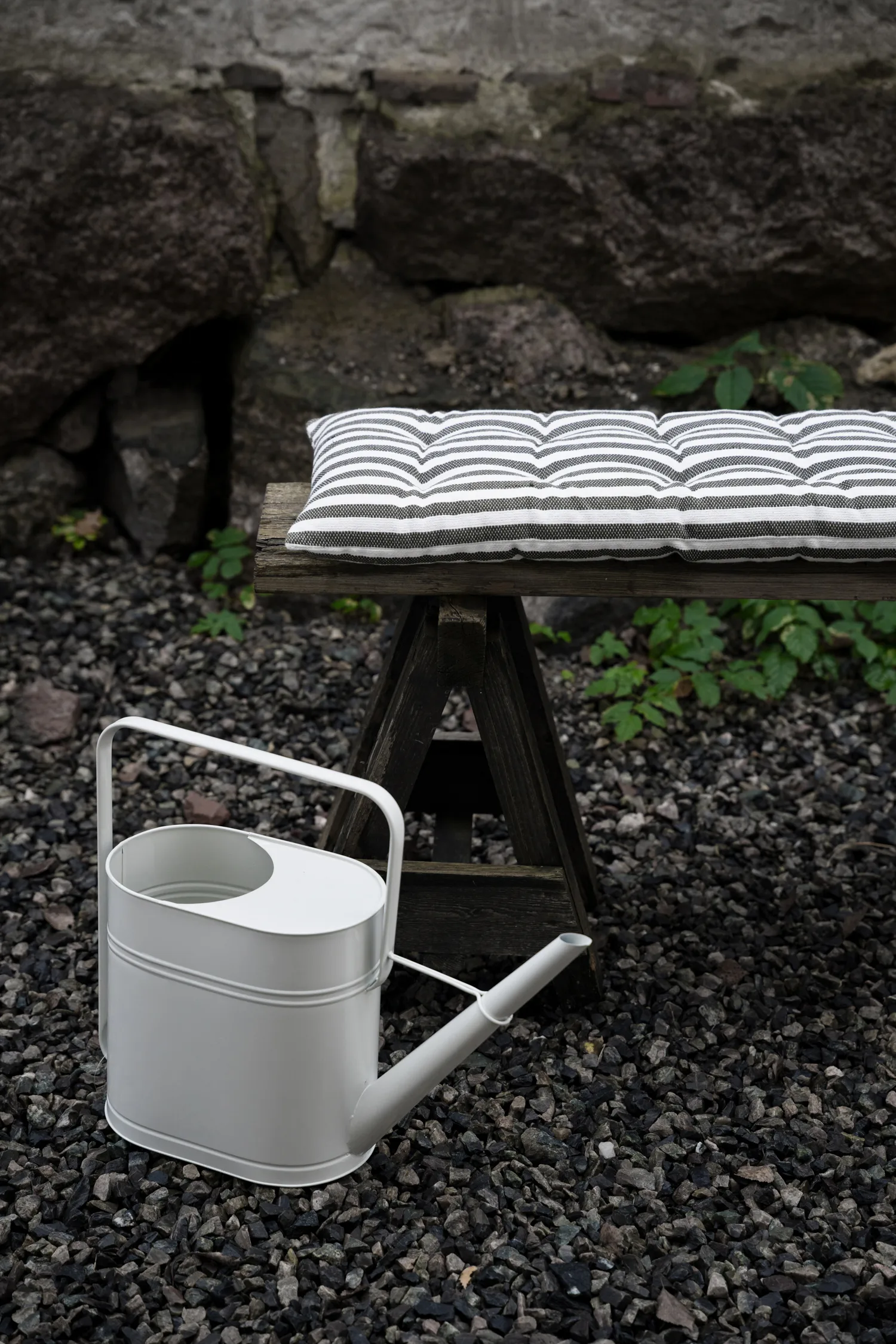 Ernst trappepute 30x100 cm, Salvie-hvit ERNST